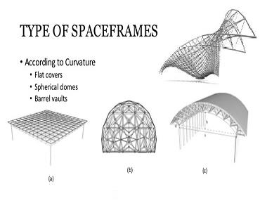 انواع سازه های فضاکار
